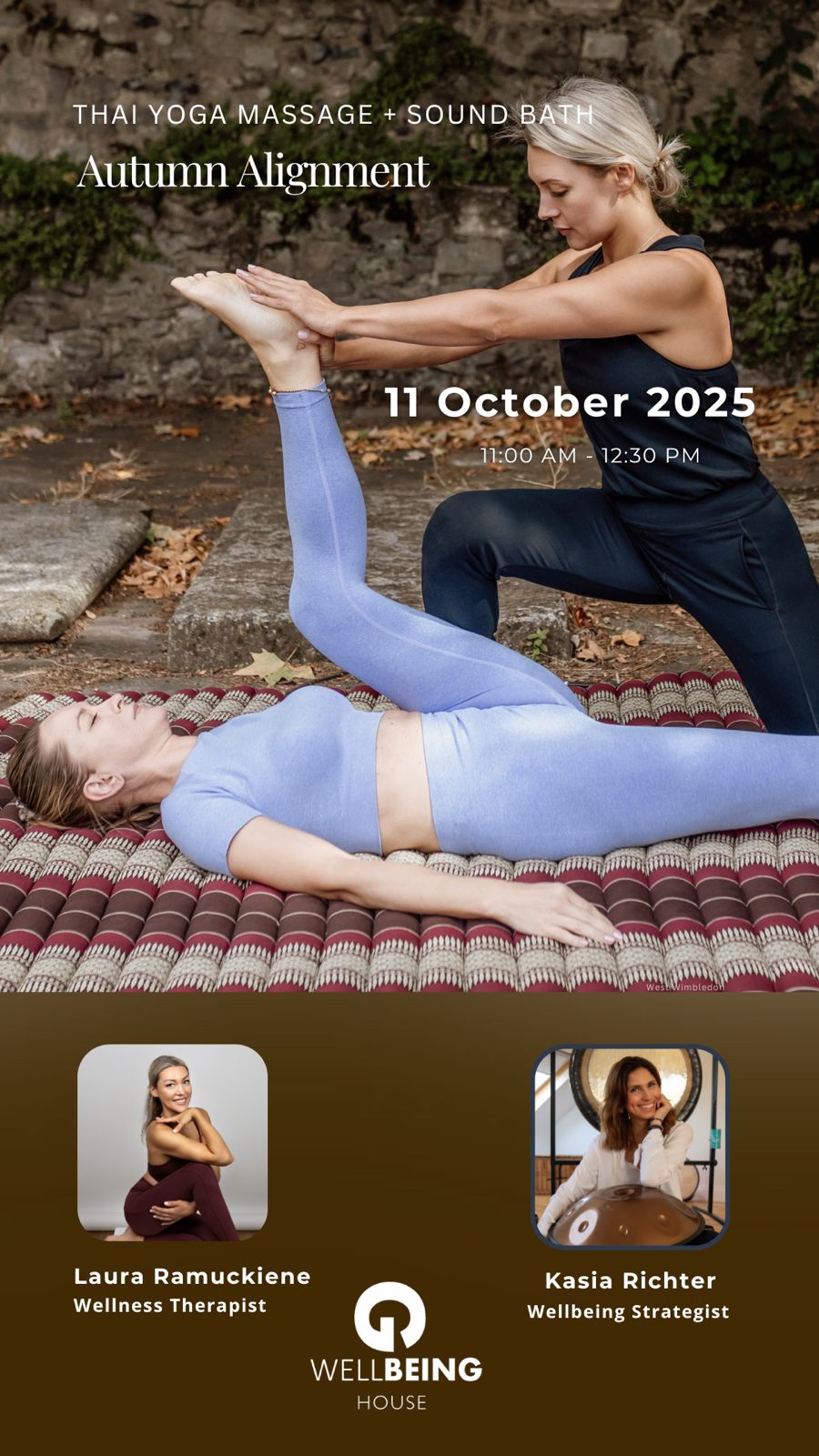 Autumn Alignment: Thai Yoga Massage & Sound Bath